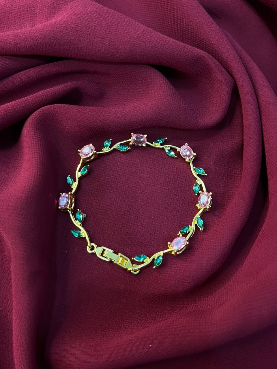 The Pink Tulip Bracelet 🌷